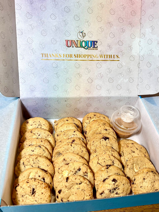 30 - Mini Double Chocolate Chip Cookies