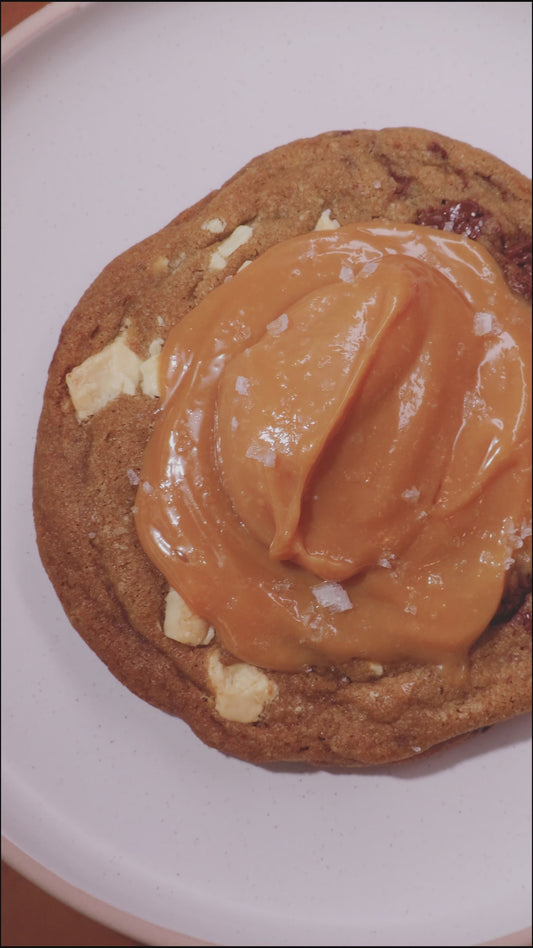 12- Sea Salted Caramel Cookies 3.5oz each